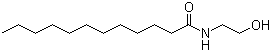 N-(2-羟乙基)十二烷基酰胺分子结构 (CAS 142-78-9)