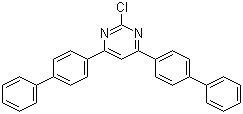 4,6-二([1,1'-联苯]-4-基)-2-氯嘧啶分子结构 (CAS 1421599-29-2)