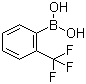 2-(三氟甲基)苯硼酸分子结构 (CAS 1423-27-4)