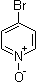 4-溴吡啶 1-氧化物分子结构 (CAS 14248-50-1)