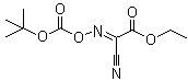 (2E)-2-Cyano-2-[[[(1,1-dimethylethoxy)carbonyl]oxy]imino]acetic acid ethyl ester molecular structure (CAS 1426821-11-5)
