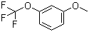 3-(三氟甲氧基)苯甲醚分子结构 (CAS 142738-94-1)