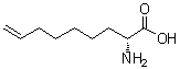 (2R)-2-氨基-8-壬烯酸分子结构 (CAS 1427467-46-6)