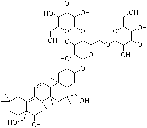 断血流皂苷 A分子结构 (CAS 142809-89-0)