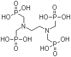乙二胺四亚甲基膦酸分子结构 (CAS 1429-50-1)