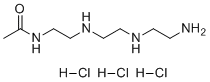 N1-Acetyl Triethylenetetramine Trihydrochloride molecular structure (CAS 1429850-43-0)