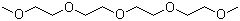 Tetraethylene glycol dimethyl ether molecular structure (CAS 143-24-8)