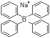 Sodium tetraphenylboron molecular structure (CAS 143-66-8)