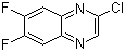 2-Chloro-6,7-difluoroquinoxaline molecular structure (CAS 143007-15-2)