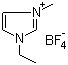 1-乙基-3-甲基咪唑四氟硼酸盐分子结构 (CAS 143314-16-3)