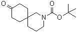 9-氧代-2-氮杂螺[5.5]十一烷-2-羧酸叔丁酯分子结构 (CAS 1434142-14-9)