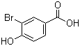 3-溴-4-羟基苯甲酸分子结构 (CAS 14348-41-5)