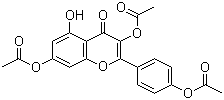3,4',7-三乙酸堪非醇酯分子结构 (CAS 143724-69-0)