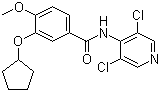 吡拉米司特分子结构 (CAS 144035-83-6)