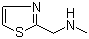 N-甲基噻唑-2-甲胺分子结构 (CAS 144163-68-8)