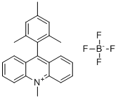 9-均三甲苯基-10-甲基吖啶四氟硼酸盐分子结构 (CAS 1442433-71-7)