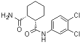 (1S,2R)-N1-(3,4-Dichlorophenyl)-1,2-cyclohexanedicarboxamide molecular structure (CAS 1445605-23-1)