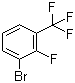 3-溴-2-氟三氟甲苯分子结构 (CAS 144584-67-8)