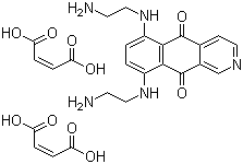 Pixantrone dimaleate molecular structure (CAS 144675-97-8)