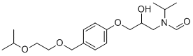 比索洛尔N-醛分子结构 (CAS 1447715-45-8)