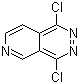 1,4-二氯吡啶并[4,3-d]哒嗪分子结构 (CAS 14490-19-8)