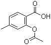 O-乙酰基-4-甲基水杨酸分子结构 (CAS 14504-07-5)
