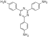 2,4,6-Tris(4-aminophenyl)-1,3,5-triazine molecular structure (CAS 14544-47-9)