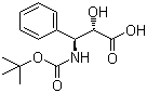 (2R,3S)-Boc-3-Phenylisoserine molecular structure (CAS 145514-62-1)