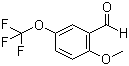 2-Methoxy-5-(trifluoromethoxy)benzaldehyde molecular structure (CAS 145742-65-0)