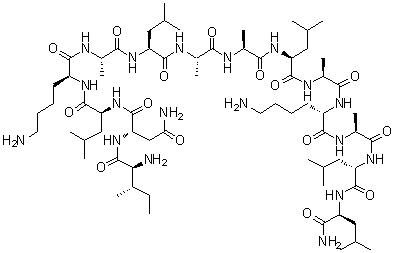 胡蜂蜂毒肽 7分子结构 (CAS 145854-59-7)