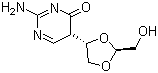 曲沙他滨分子结构 (CAS 145918-75-8)