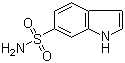 6-吲哚磺酰胺分子结构 (CAS 145951-26-4)