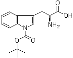 1-[(1,1-Dimethylethoxy)carbonyl]-L-tryptophan molecular structure (CAS 146645-63-8)