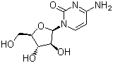 阿糖胞苷分子结构 (CAS 147-94-4)
