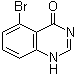 5-溴-4(1H)-喹唑啉酮分子结构 (CAS 147006-47-1)