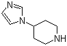 4-(1H-Imidazol-1-yl)piperidine molecular structure (CAS 147081-85-4)