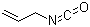 Allyl isocyanate molecular structure (CAS 1476-23-9)