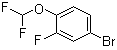 4-溴-1-(二氟甲氧基)-2-氟苯分子结构 (CAS 147992-27-6)