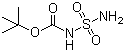 N-(氨基磺酰基)氨基甲酸叔丁酯分子结构 (CAS 148017-28-1)