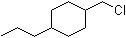 1-(氯甲基)-4-丙基环己烷分子结构 (CAS 1482089-17-7)
