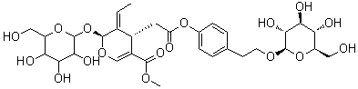 1'''-O-beta-D-吡喃葡萄糖基福模糖苷分子结构 (CAS 148245-77-6)
