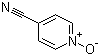 4-氰基吡啶 N-氧化物分子结构 (CAS 14906-59-3)