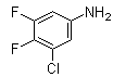3-Chloro-4,5-difluoroaniline molecular structure (CAS 149144-05-8)