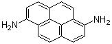 1,6-芘二胺分子结构 (CAS 14923-84-3)