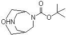 3-氧杂-7,9-二氮杂双环[3.3.2]癸烷-9-羧酸叔丁酯分子结构 (CAS 1499376-20-3)