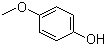 4-甲氧基苯酚分子结构 (CAS 150-76-5)