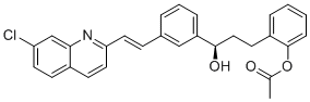 孟鲁司特杂质40分子结构 (CAS 150026-73-6)