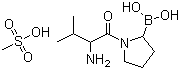 Talabostat 甲磺酸盐分子结构 (CAS 150080-09-4)