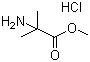 Methyl 2-amino-2-methylpropanoate hydrochloride molecular structure (CAS 15028-41-8)