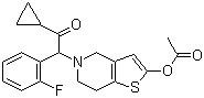 普拉格雷分子结构 (CAS 150322-43-3)